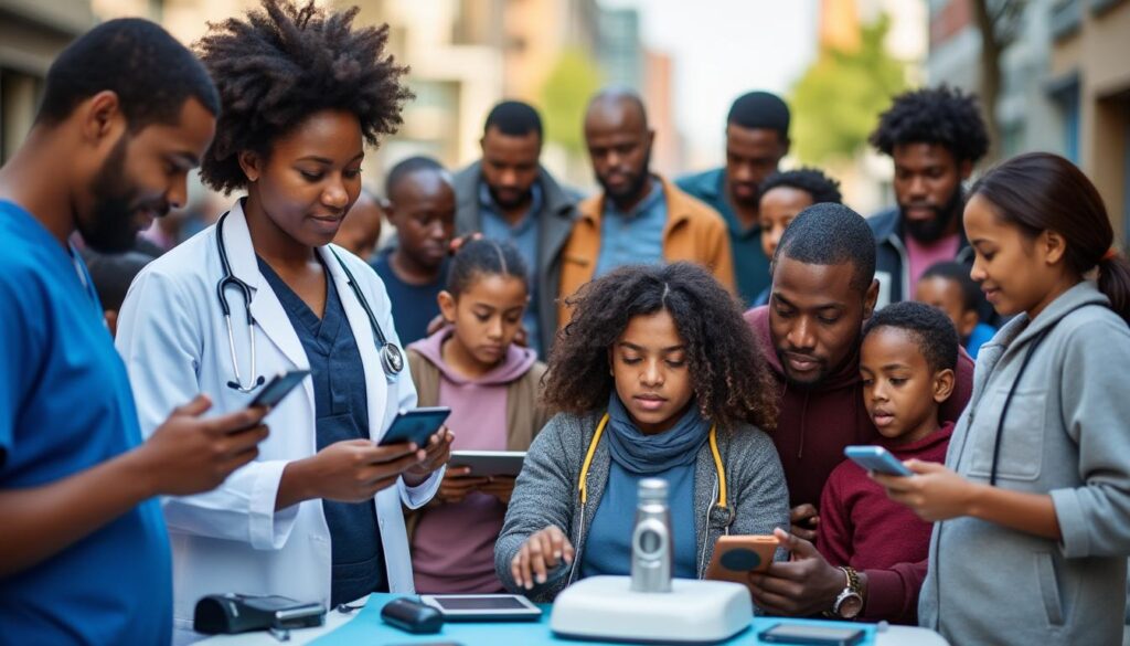 découvrez les stratégies pour assurer un accès équitable à la e-santé pour les populations migrantes, en surmontant les barrières technologiques et culturelles.
